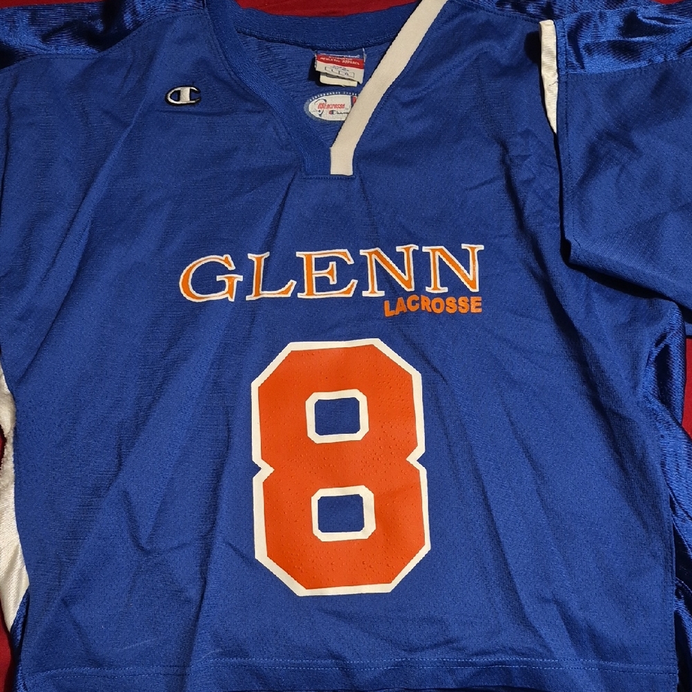 Champion Blue Lacrosse Jersey